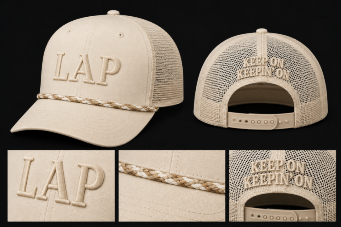 LAP Trucker Hat — Drop 01